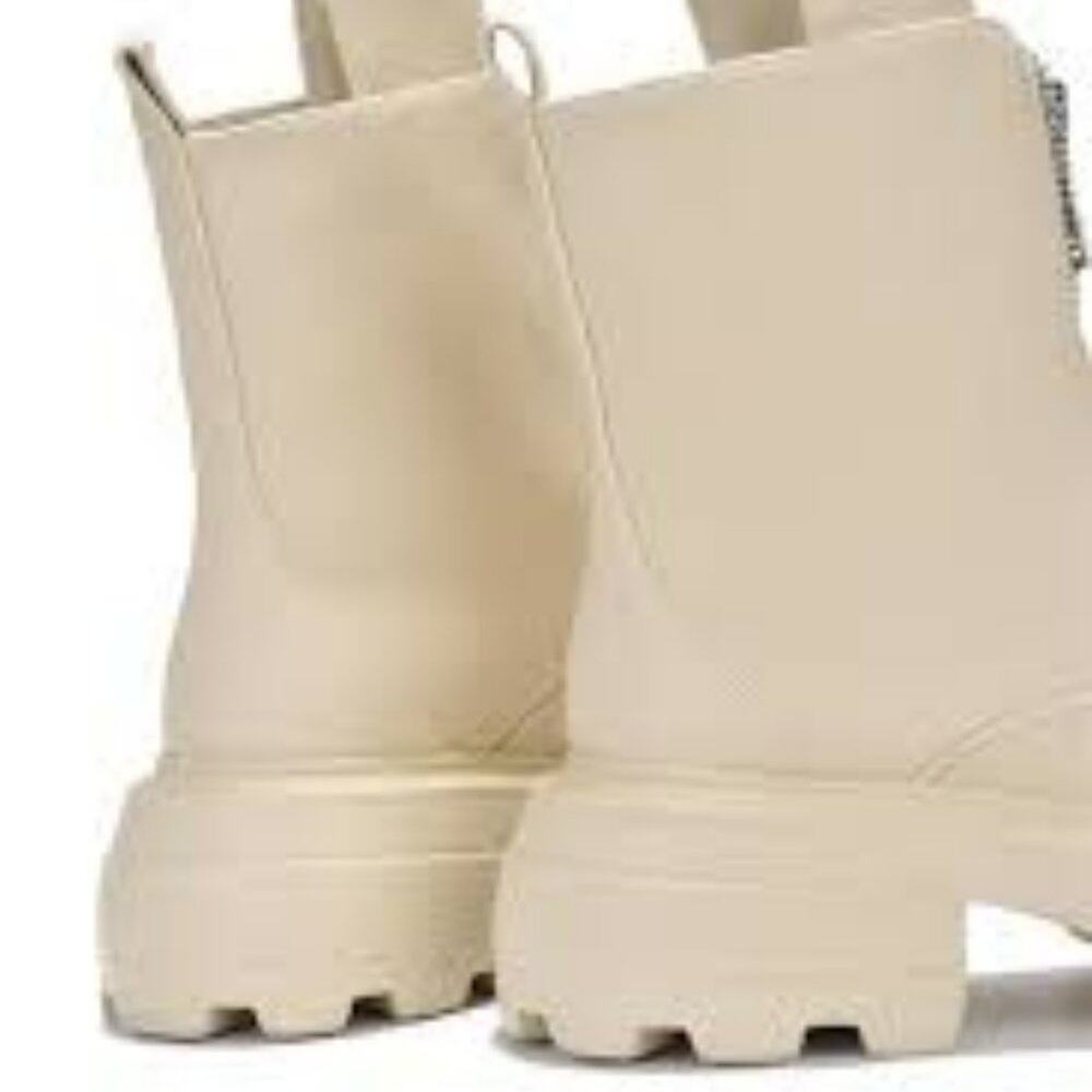 CAPE ROBBIN KYNDALL - OFF WHITE BOOTIES 10 - Picture 4 of 5